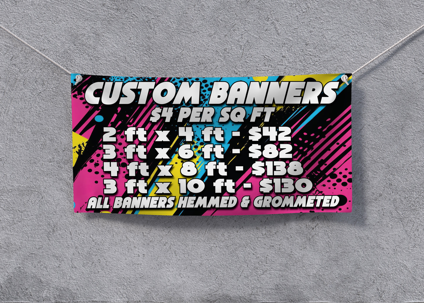 Custom Banners